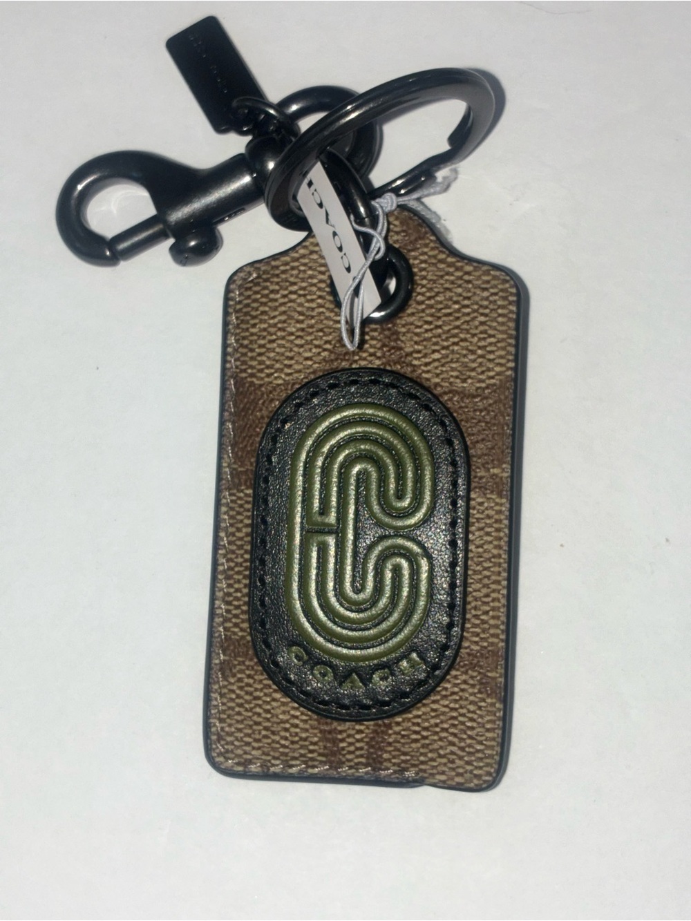 Coach signature Bottle Opener Keychain CC023 Unisex NWT - Picture 4 of 7